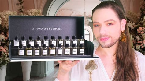 chanel extremely limited les exclusifs perfume discovery set|Chanel les exclusifs reviews.